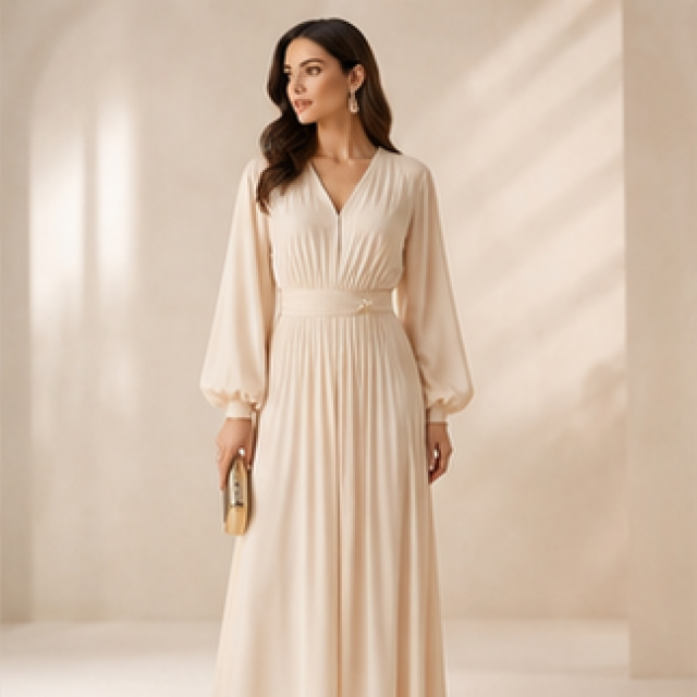 Signature Silk Scarf Dress