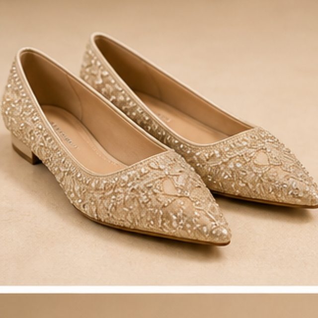 Soft Embellished Sandals